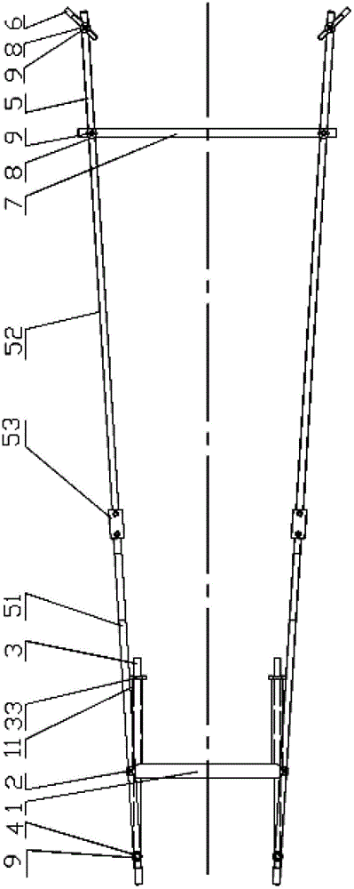 An external fixator for correcting scoliosis