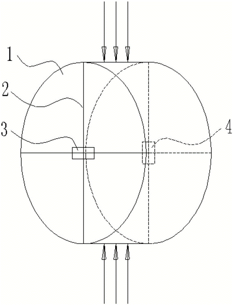 Testing method for one-time measurement of tensile modulus and compression modulus of rock