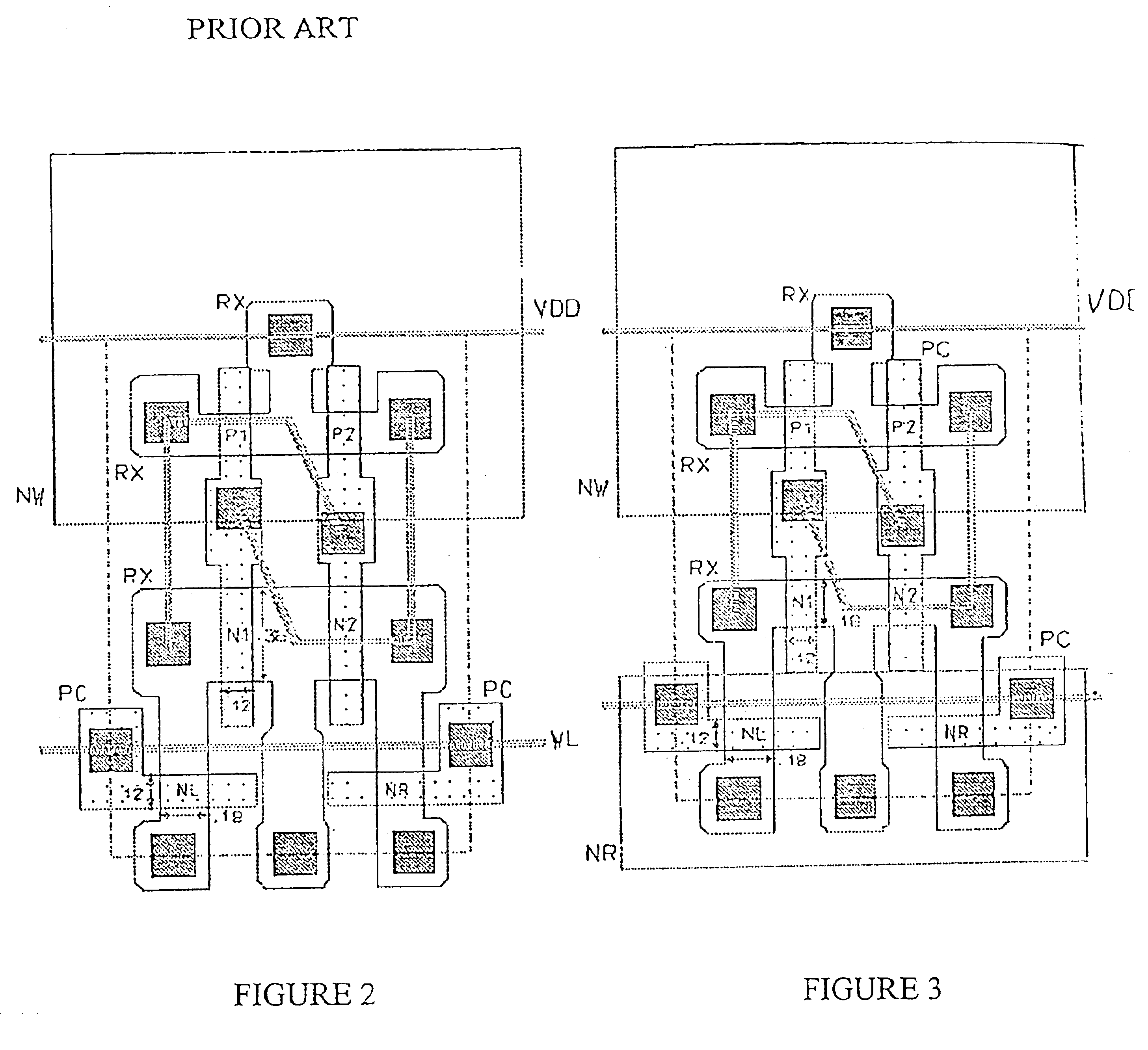 Method to improve cache capacity of SOI and bulk