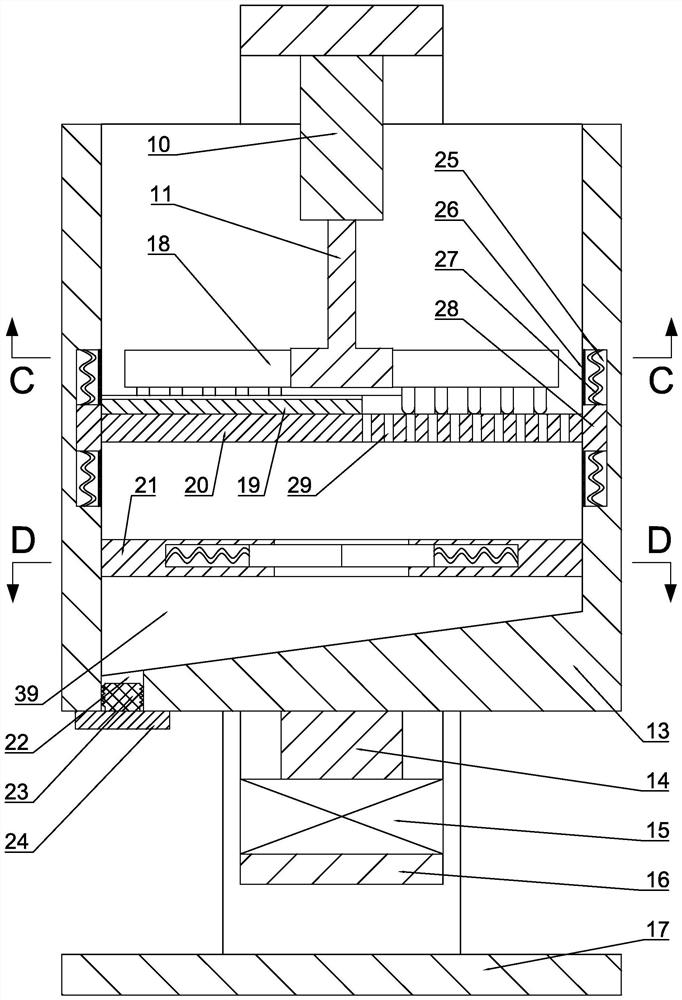 Sesame cleaning and impurity removing system and use method thereof