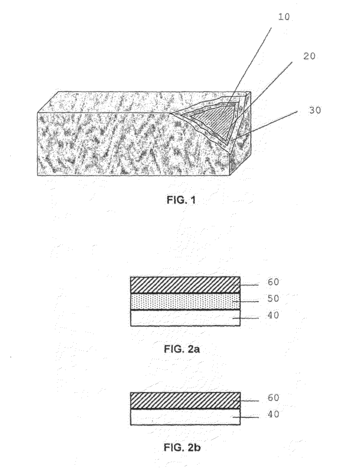 Composite metallic materials, uses thereof and process for making same