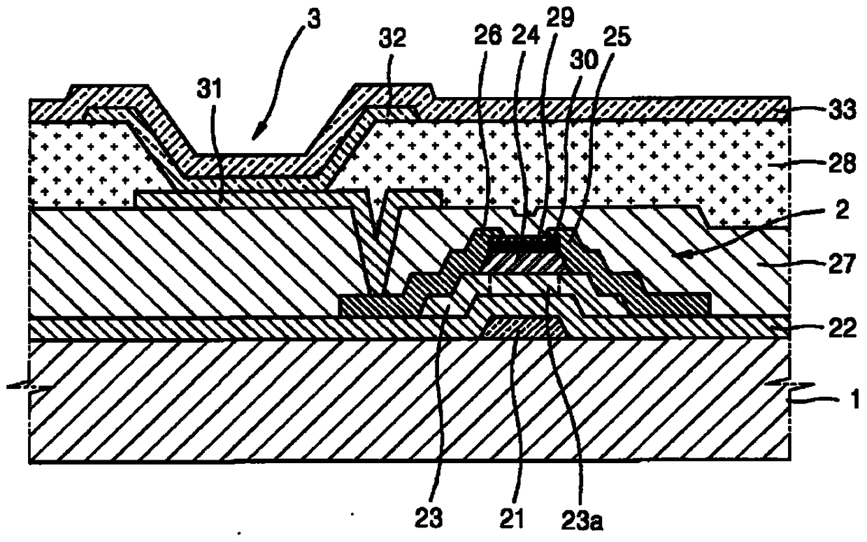 A kind of organic light-emitting display device and preparation method thereof