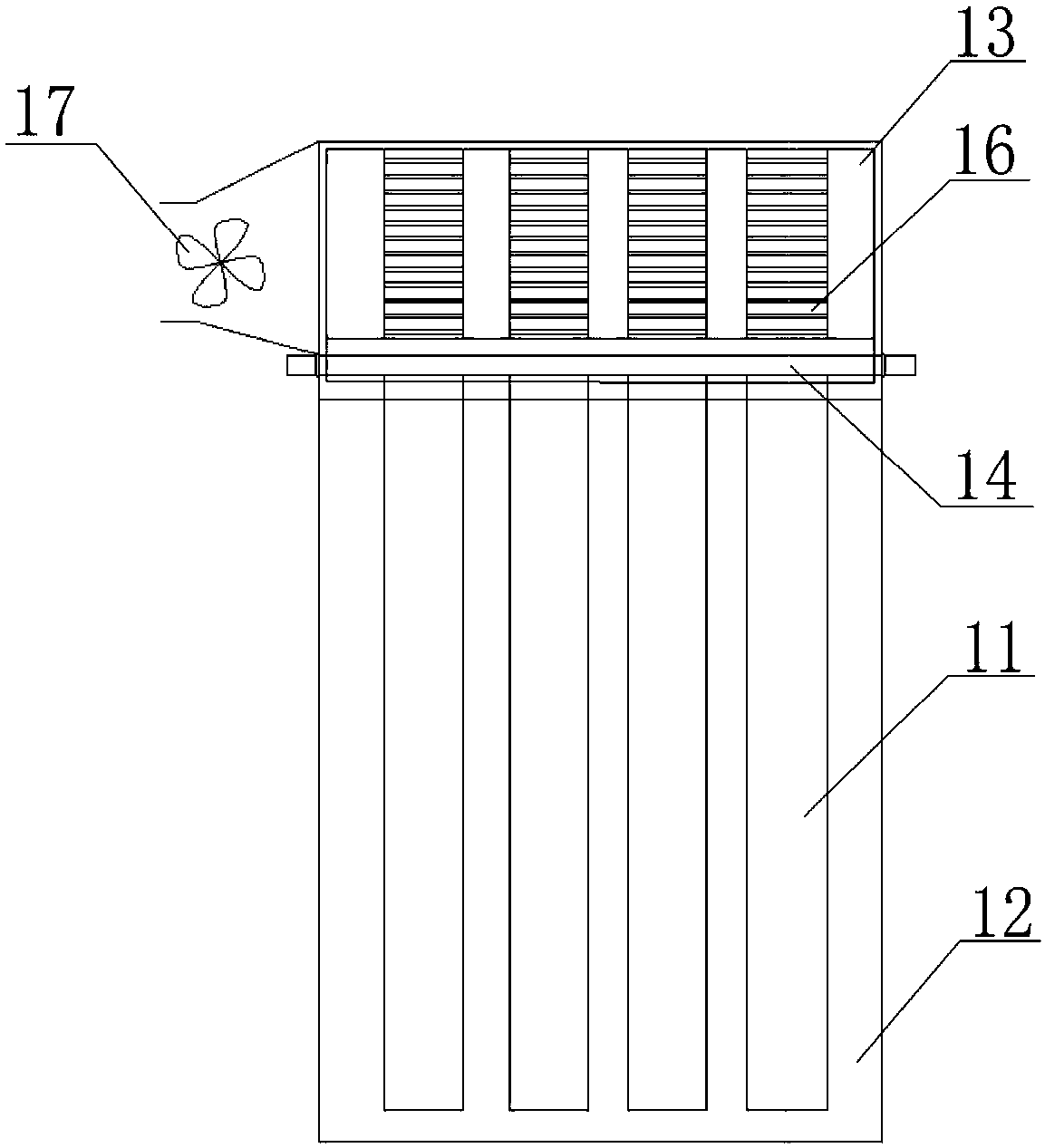 Combined warm supply and heat supply system suitable for severe cold area rural residences