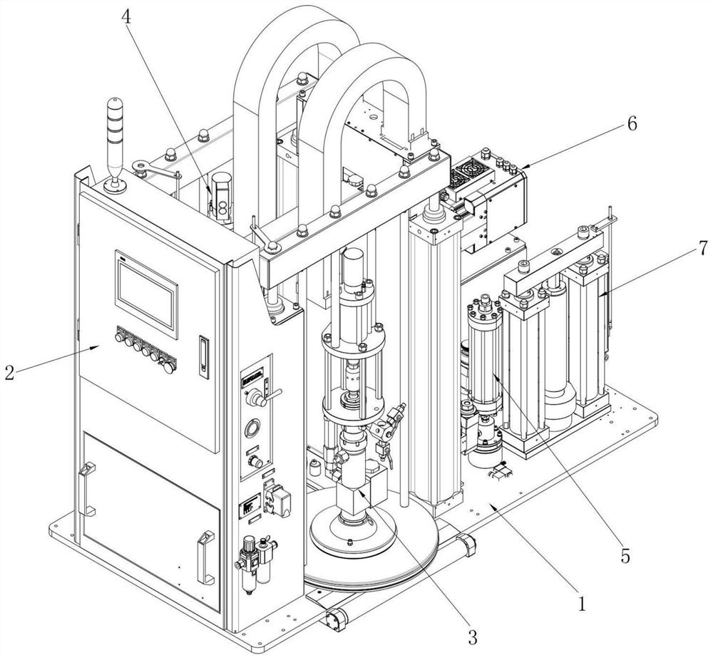 Quantitative glue discharging feeder