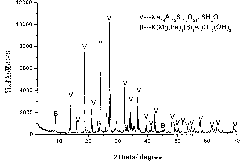 Process for preparing sodium potassium silicate solution by predesiliconizing potassium-rich rock