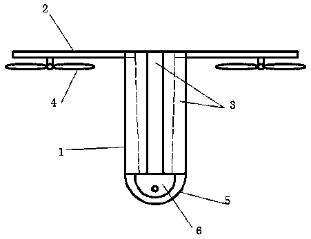 A portable foldable camera drone and its control method