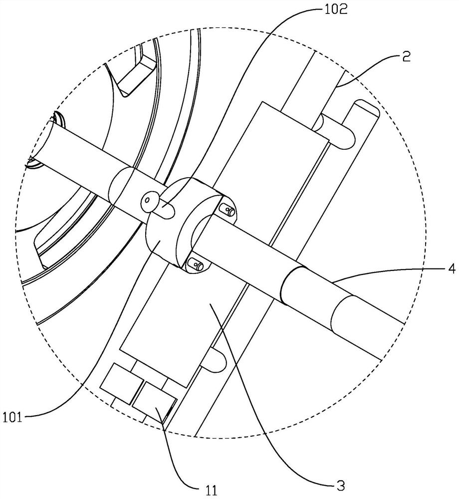 Backward pedaling device for fitness