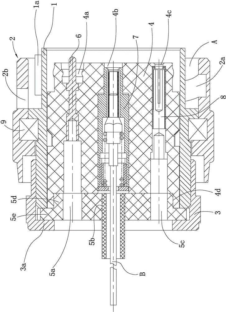 Photoelectric mixed connector