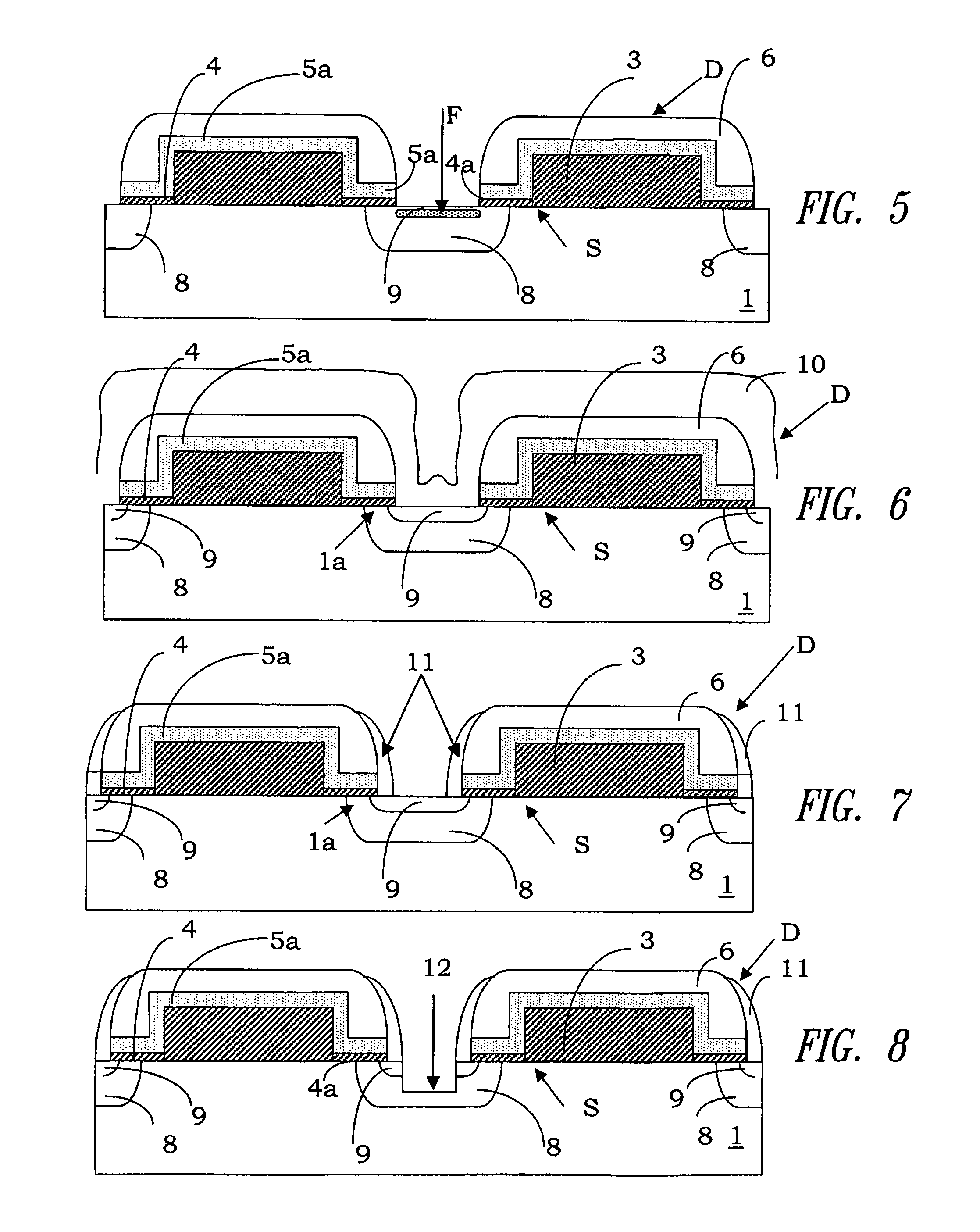 Manufacturing method for a power device having an auto-aligned double thickness gate layer and corresponding device