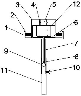 Portable fruit bagging device