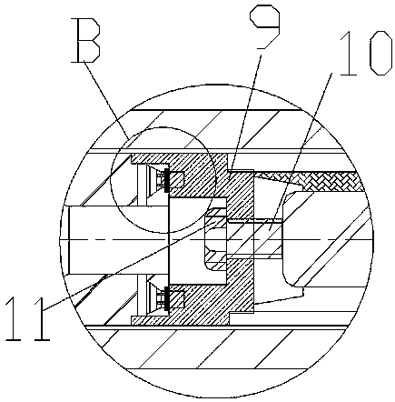 Screw power device for sand suction pump