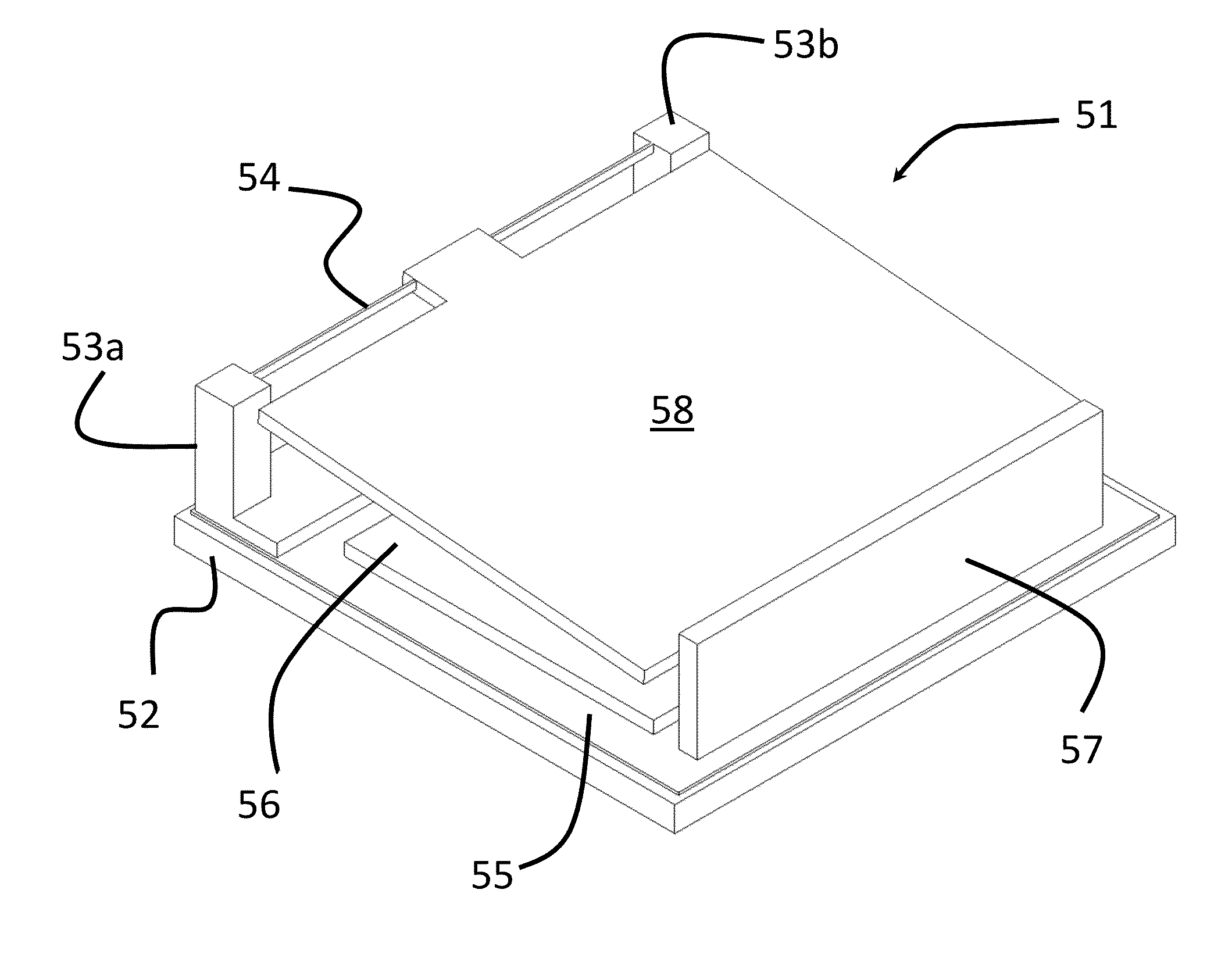 MEMS device with increased tilting range