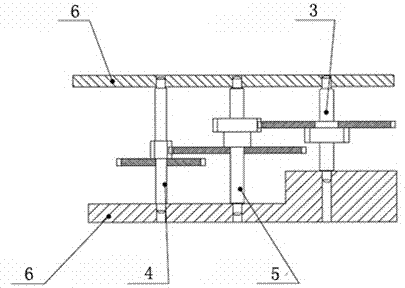 Movement with pure-tungsten metal clamp plates