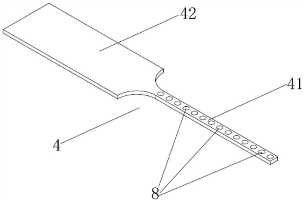 Mesoscale forming limit bending sample, preparation method and mechanical measurement method