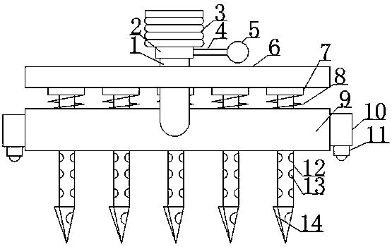 Computer main board impurity cleaning device