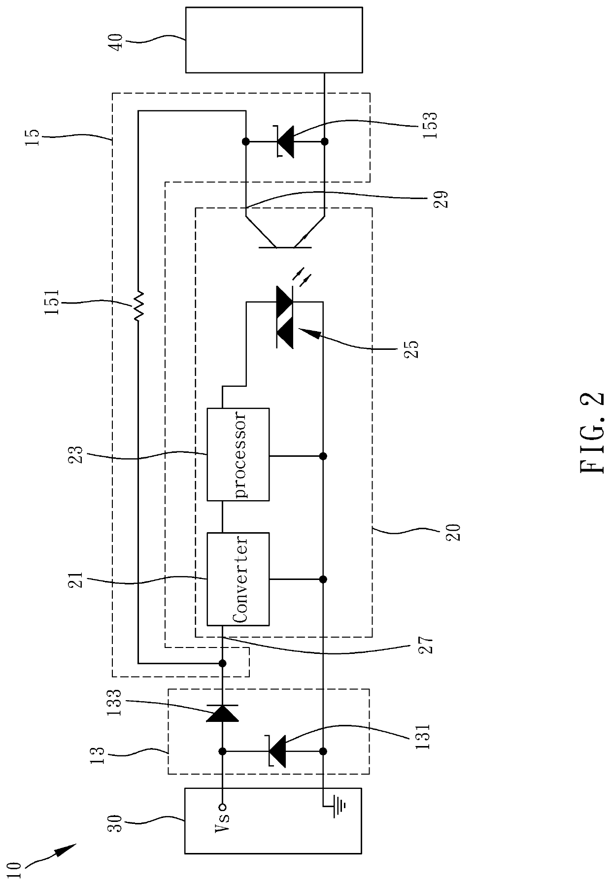 Electrical protection device for mechanical equipment