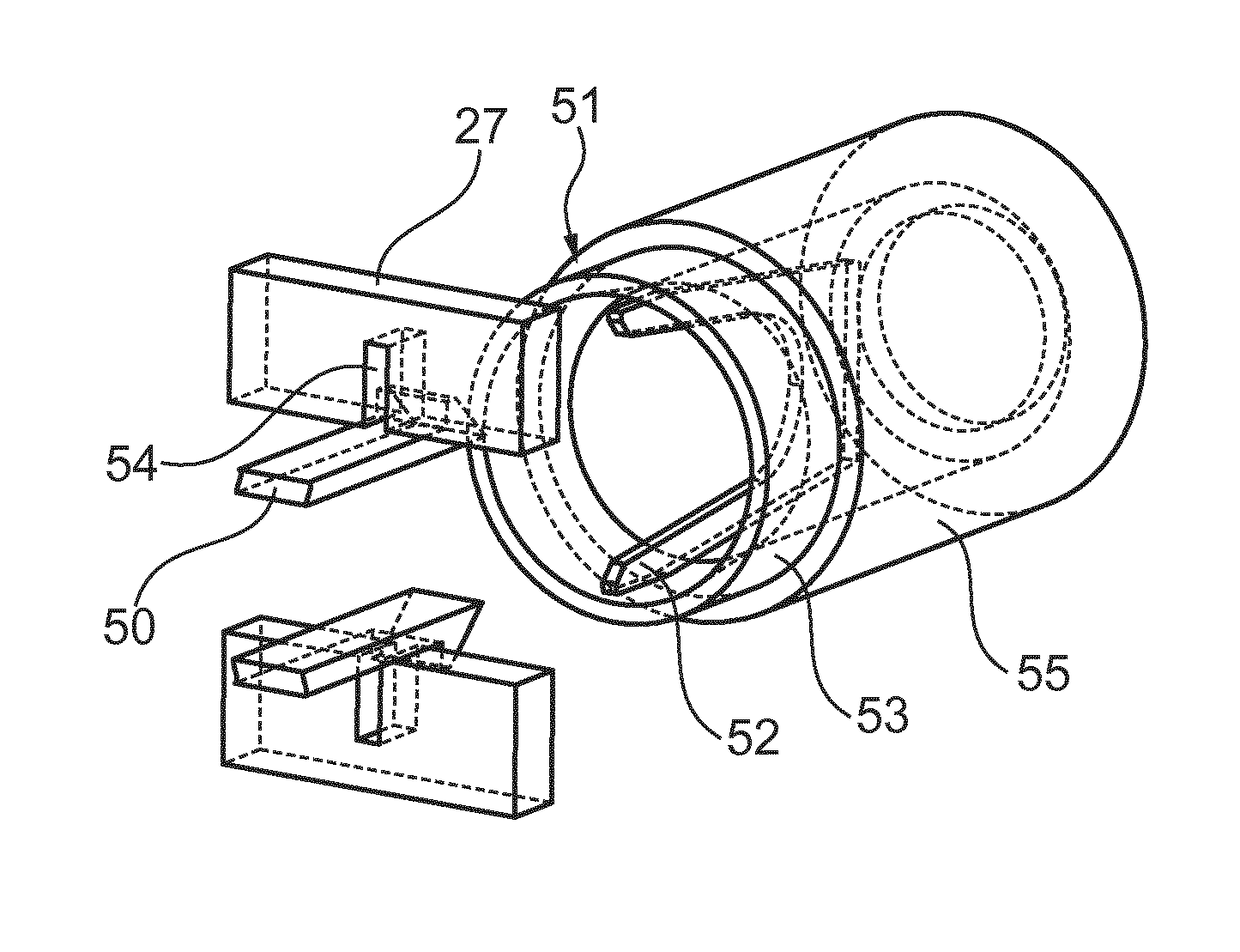 Device for taking at least one sample of tissue