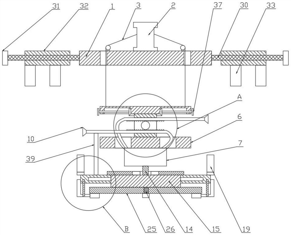 Efficient anti-corrosion cleaning device for inner wall of chimney