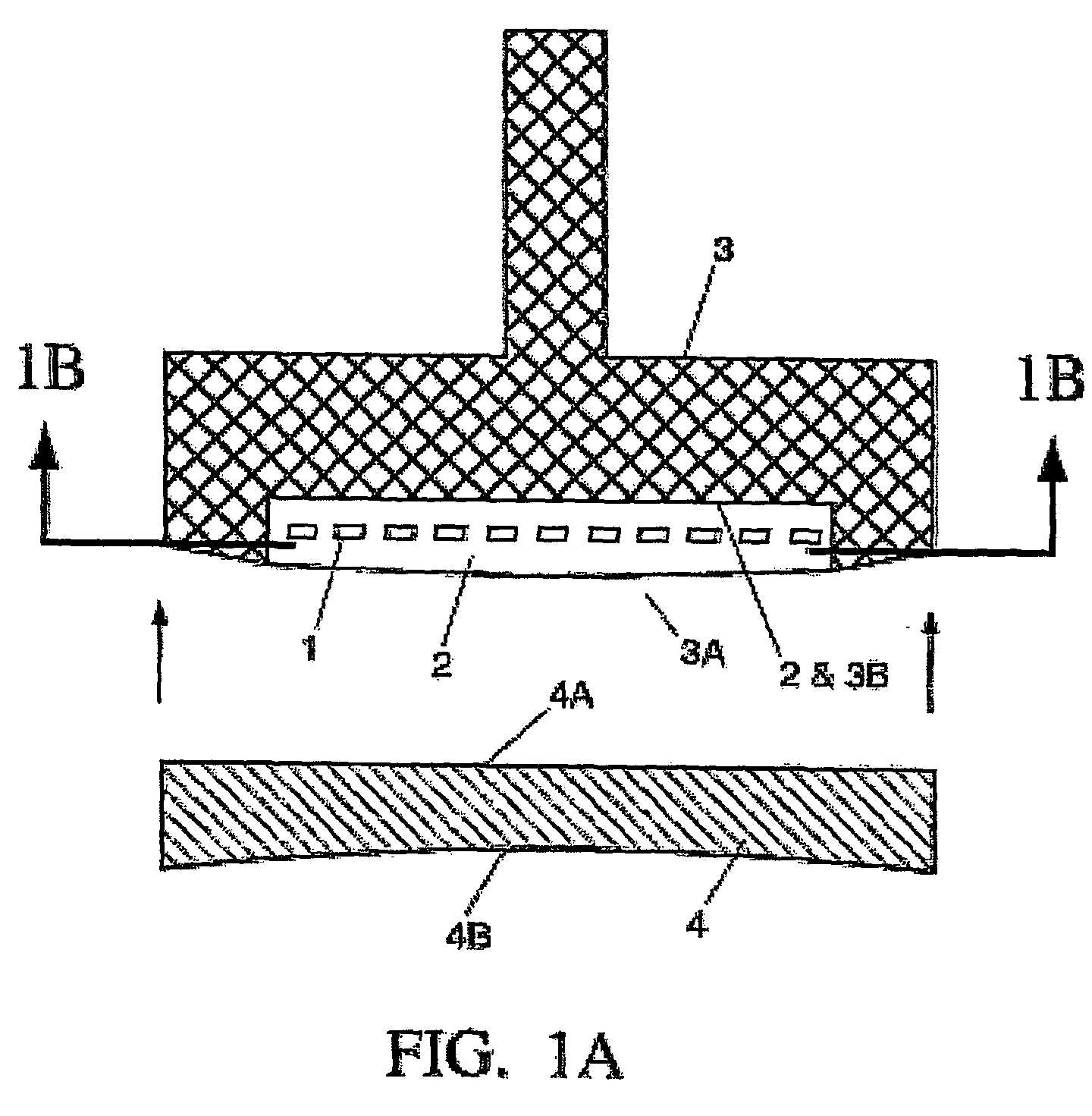 Method of and structure for controlling electrode temperature