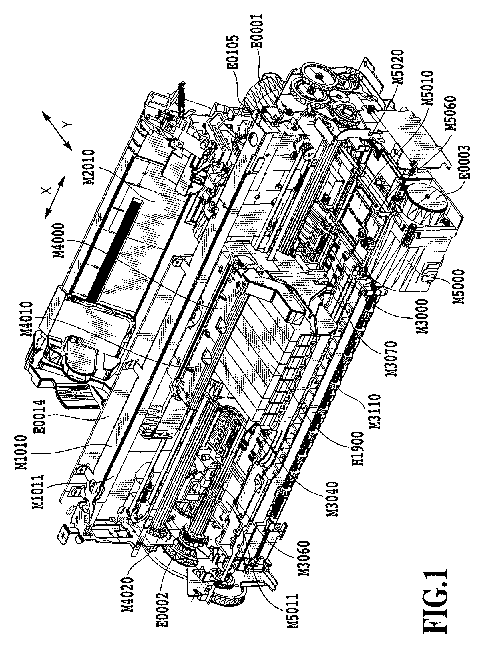 Ink jet printing apparatus and method for recovering the same