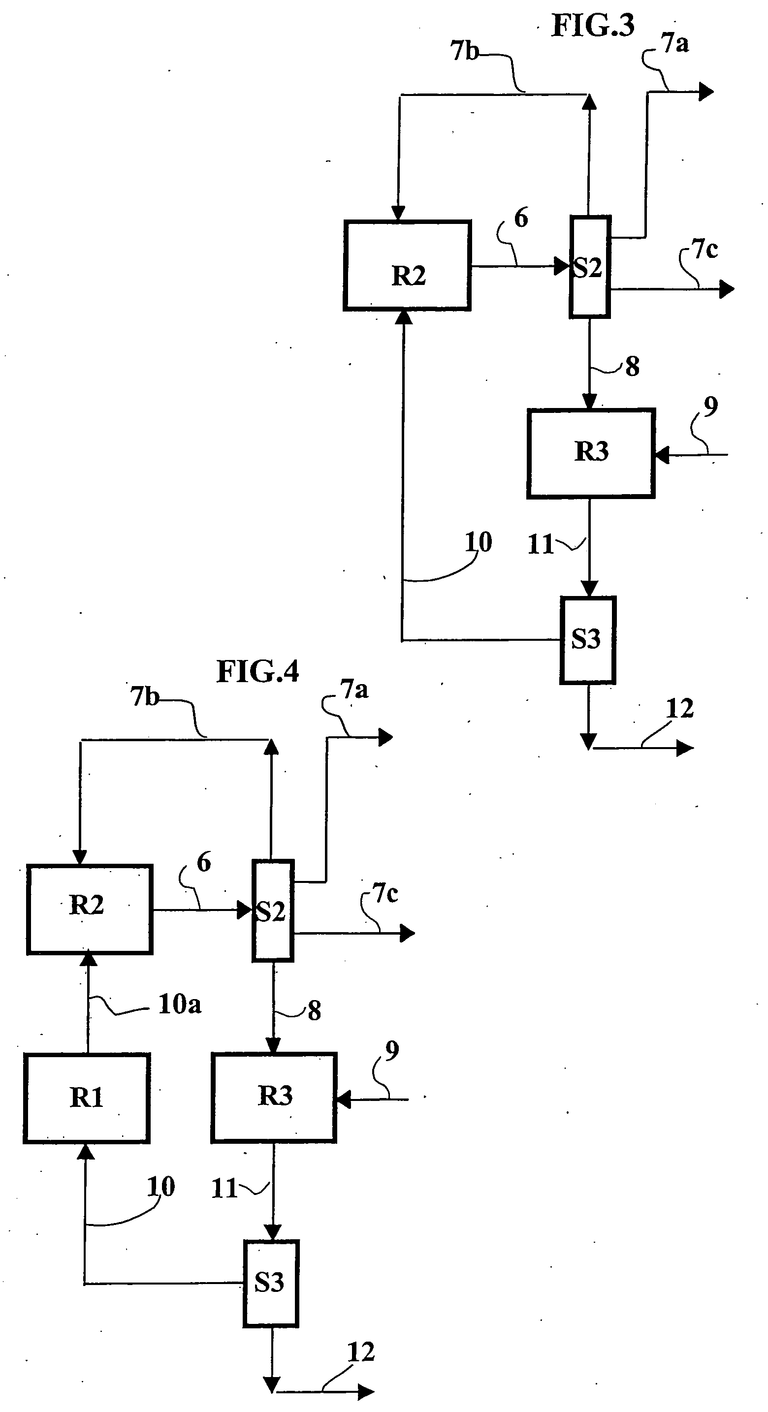 Method for jointly producing propylene and petrol from a relatively heavy charge