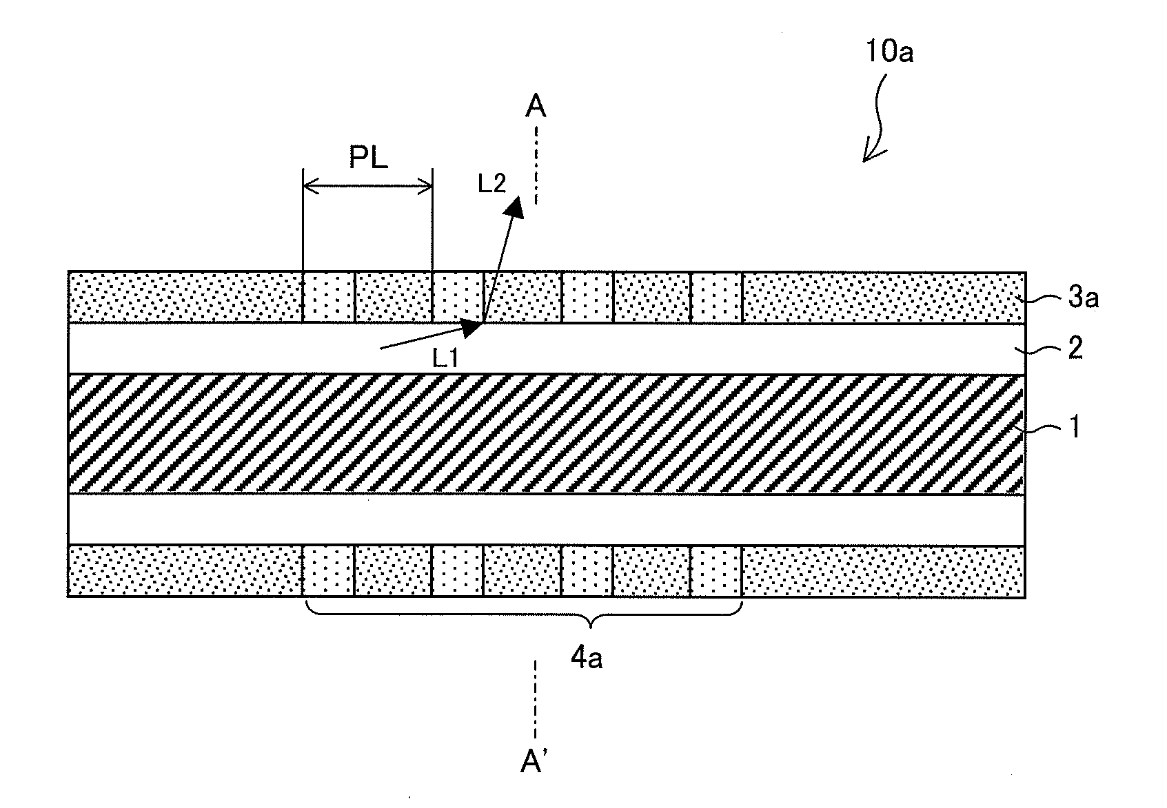 Optical fiber-type optical element, laser diode module, and fiber laser