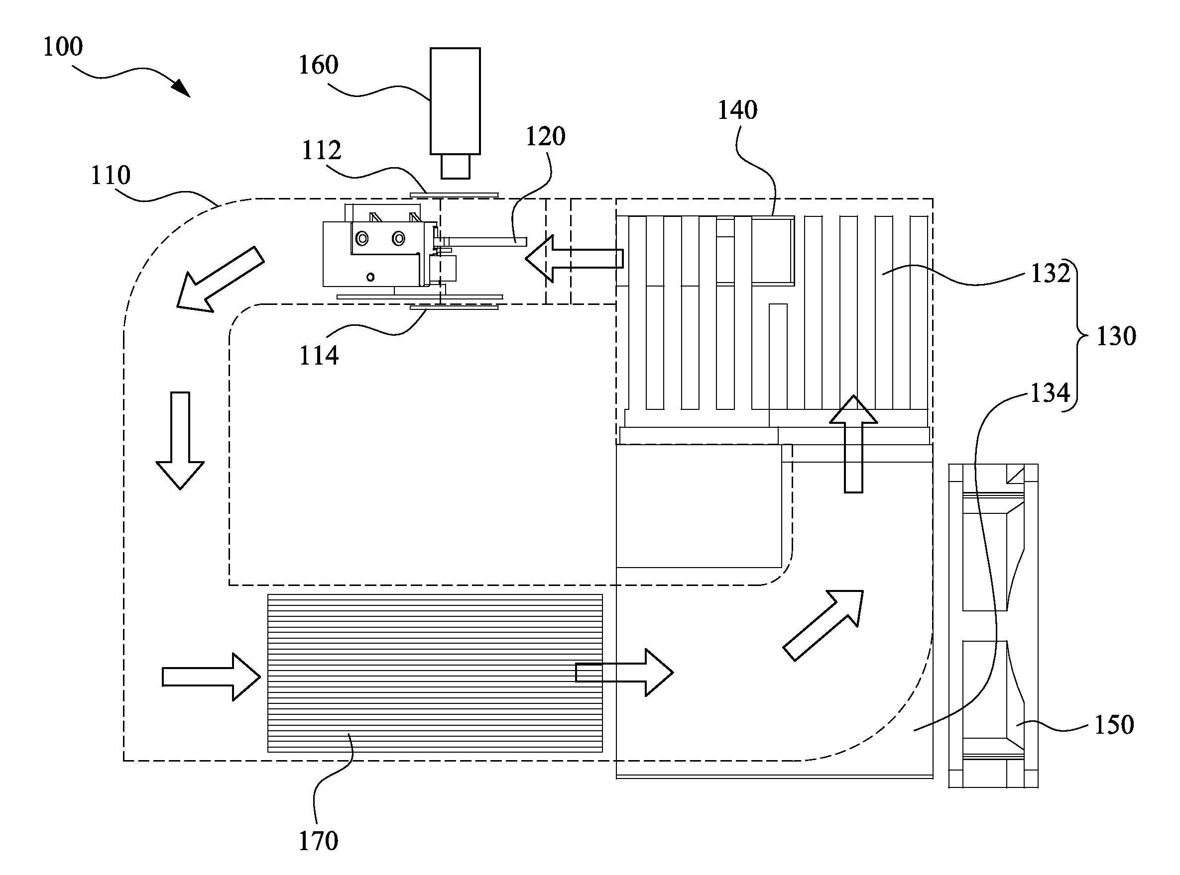 Optical device utilized in laser projector