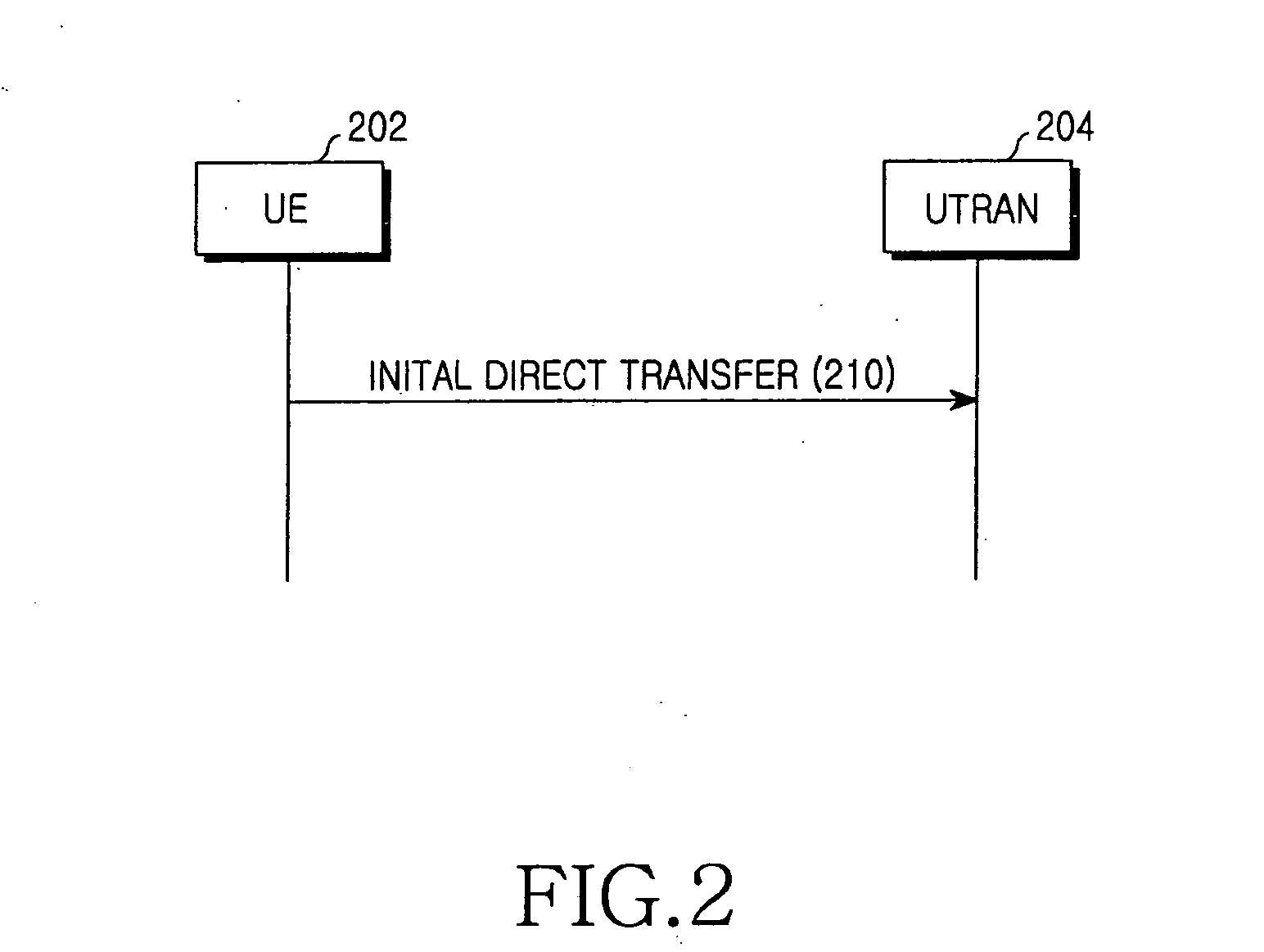 Method and apparatus for informing a radio access network of a selected core network from user equipment in a network sharing system