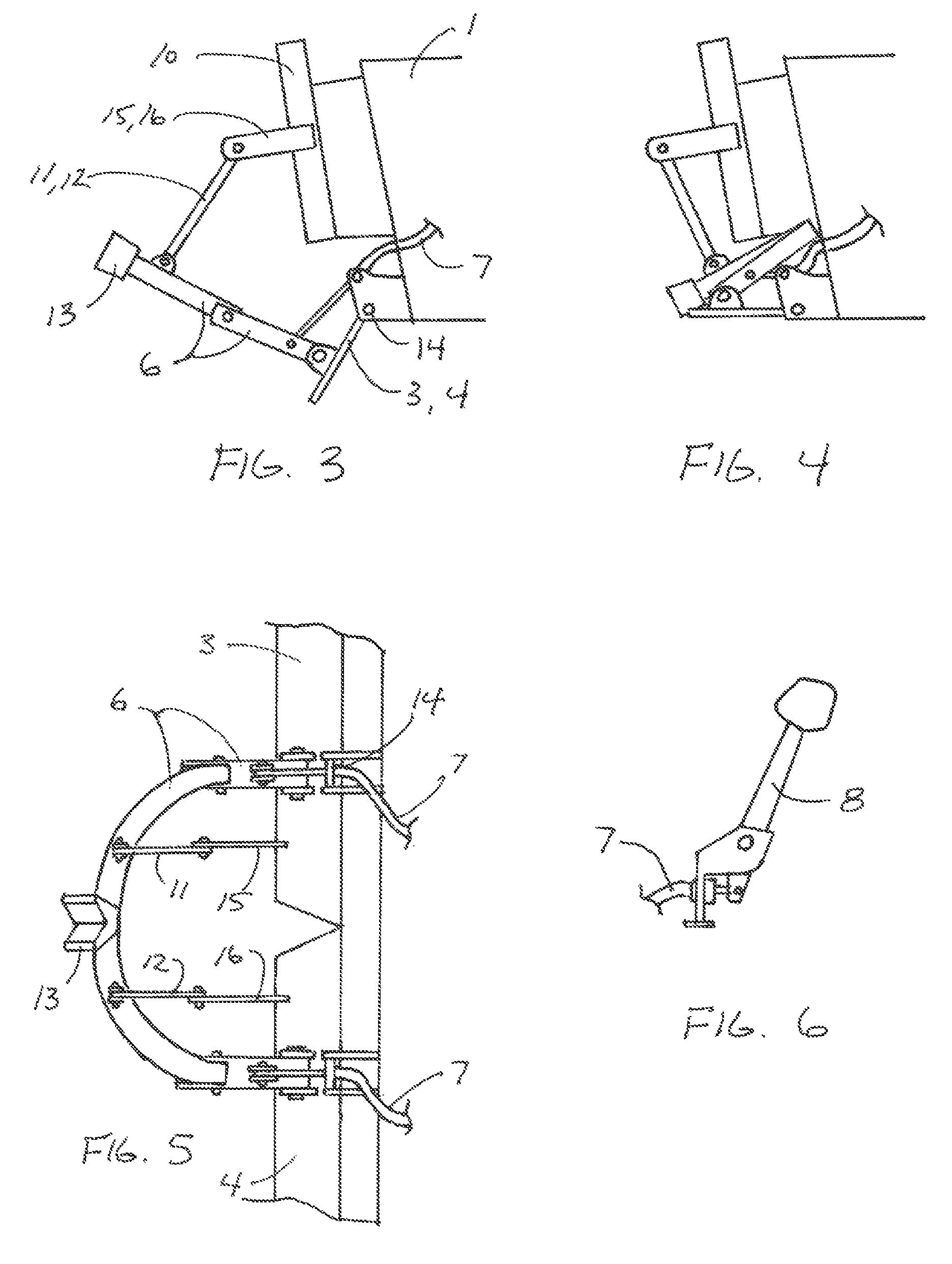 Boat drive-supported wake generating device