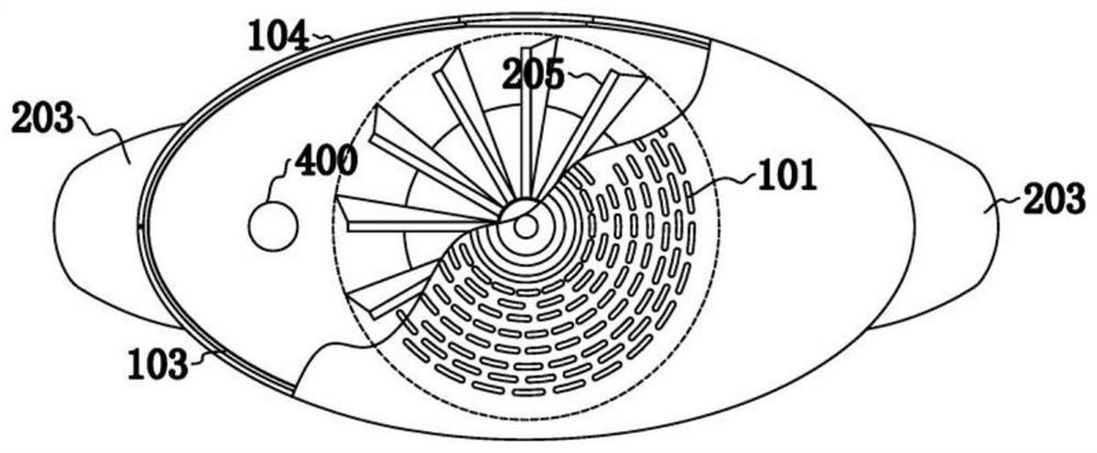 Nanometer semiconductor photocatalysis device for air purification