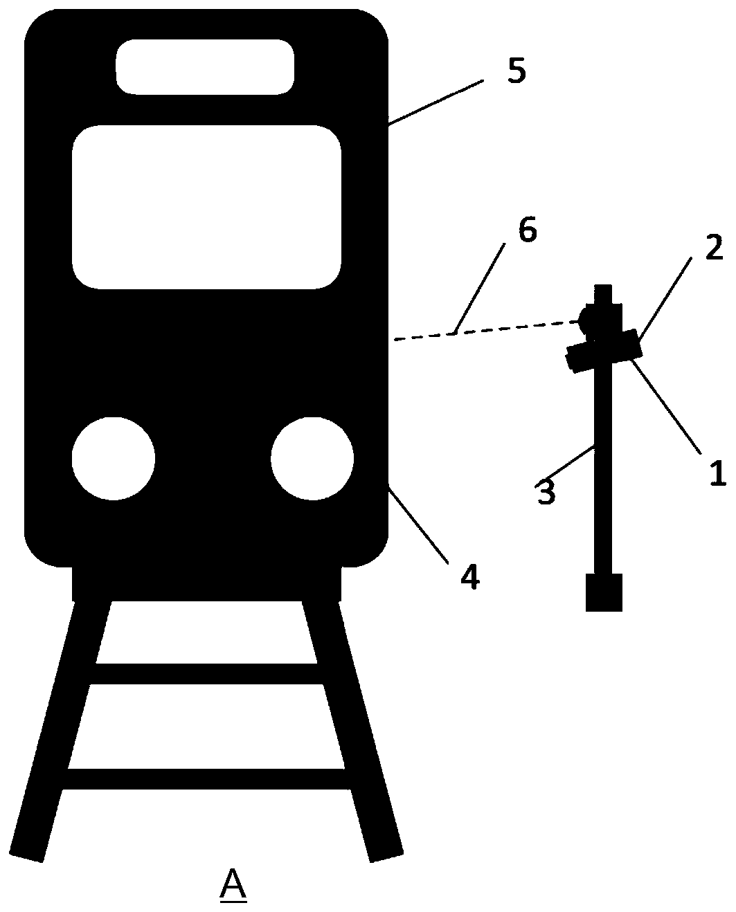 Train wagon number and length measuring system and method based on laser radar