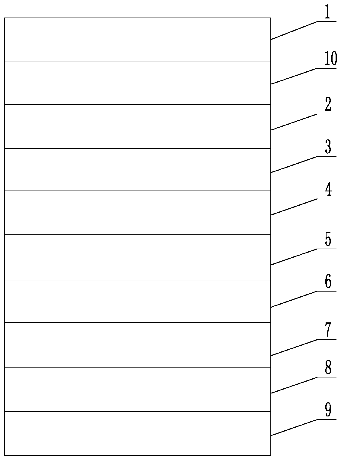 Screen recognition liquid crystal anti-counterfeiting mark and preparation method thereof