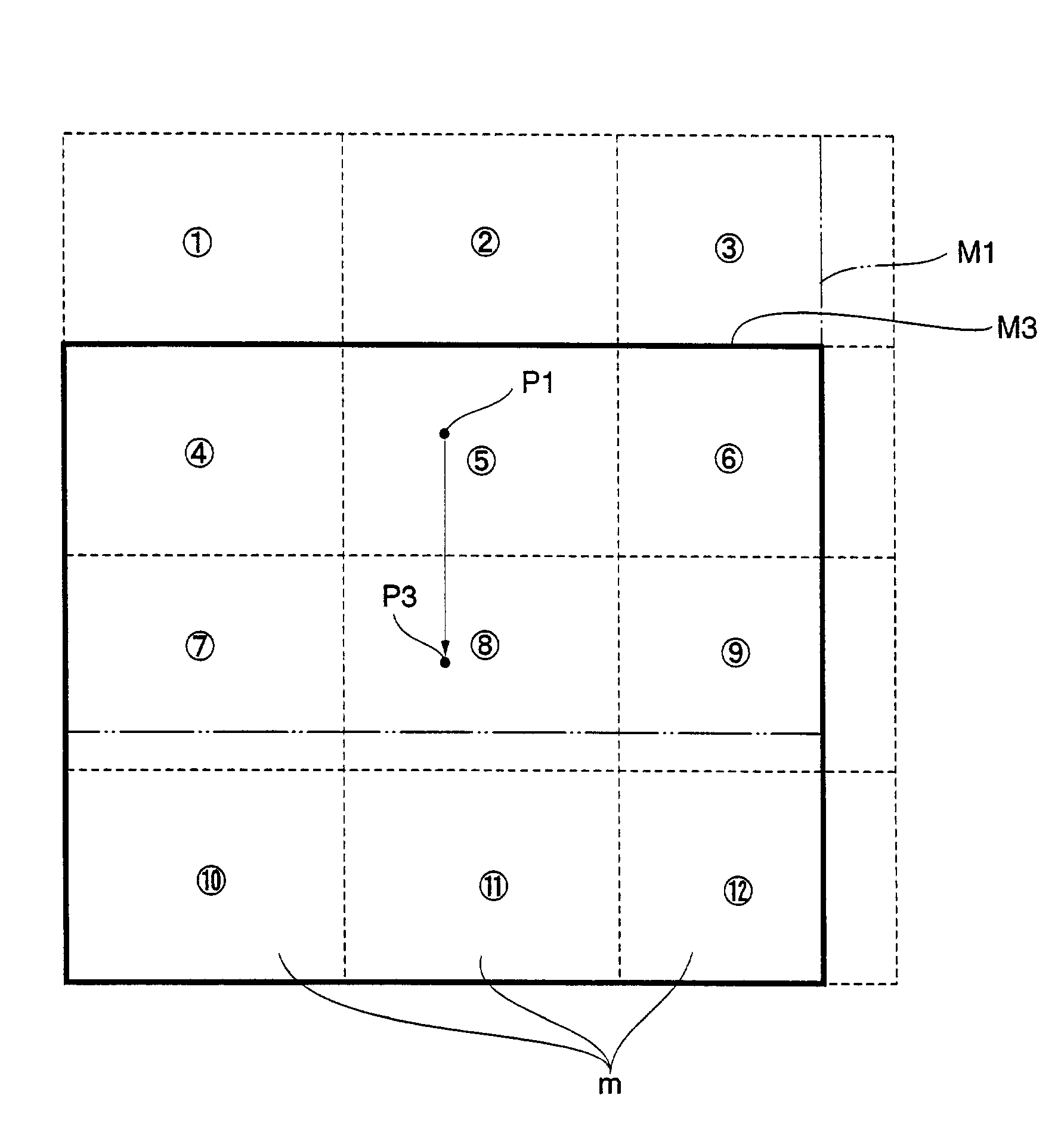 System and method of displaying map image