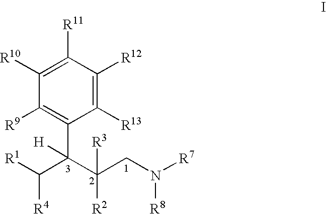 Process for the preparation of substituted 3-aryl-butylamine compounds