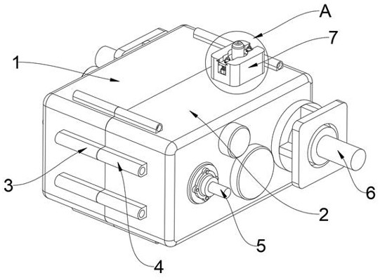 Automotive gear box with detachable gears