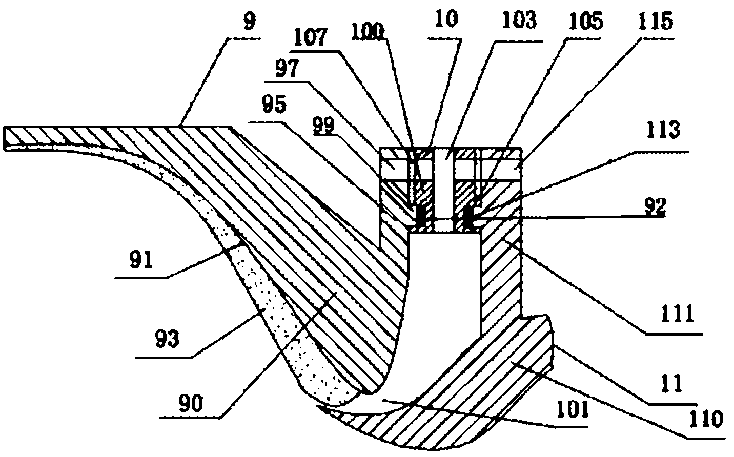 Supersonic wind tunnel with variable quality of flow field