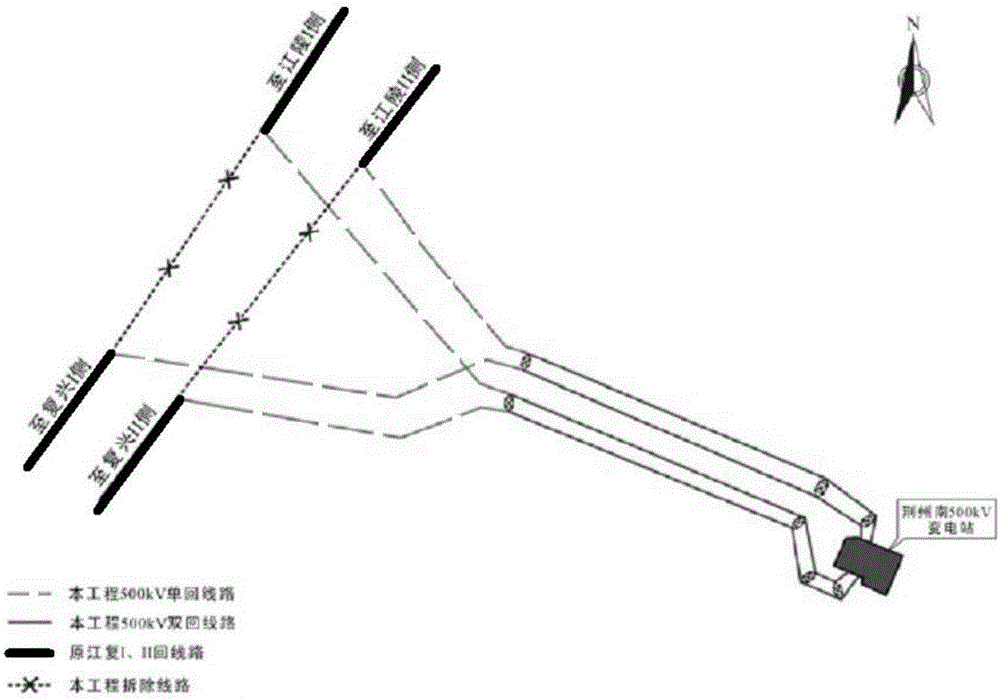 Multi-threading information aggregation based monitoring system and monitoring method for environmental protection measures in power transmission and transformation project construction process