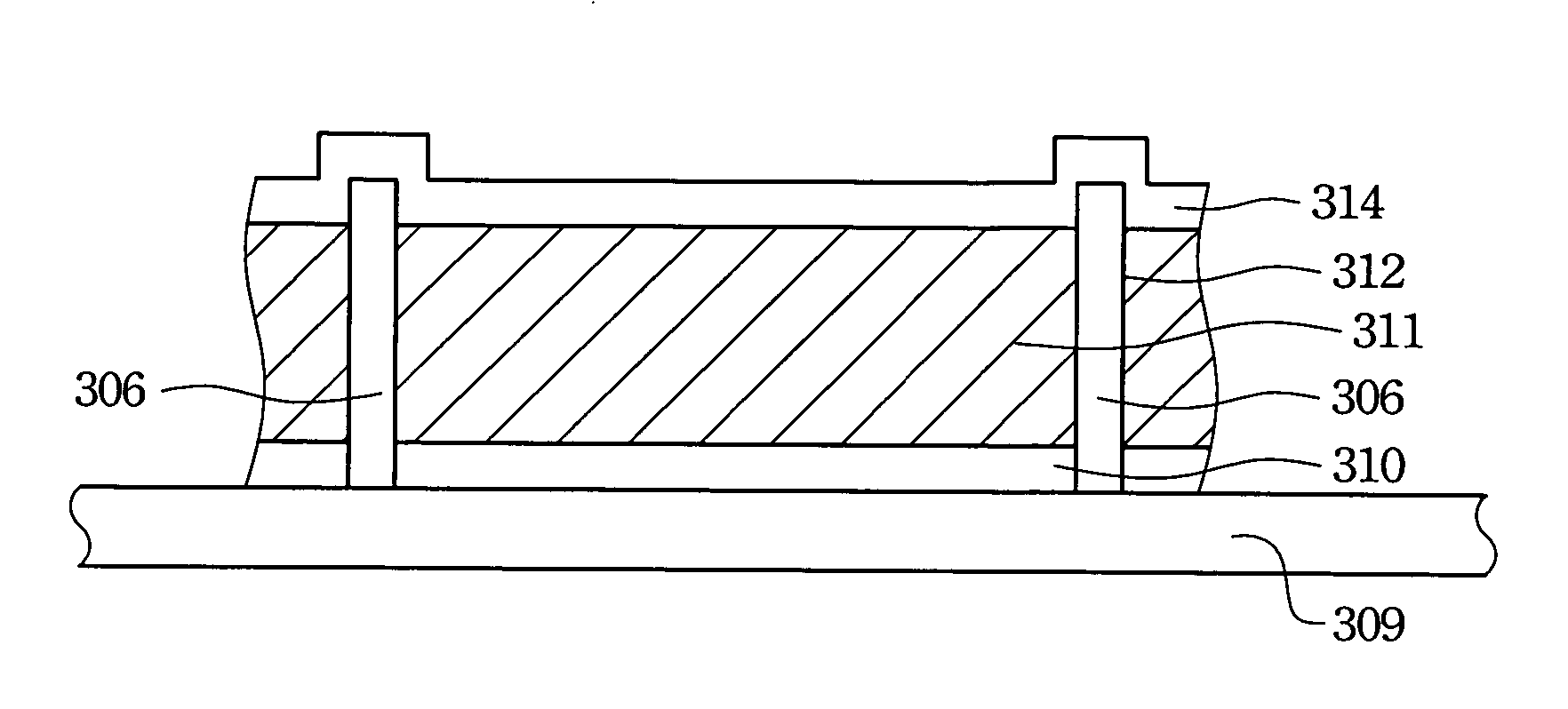 Optical interference display panel