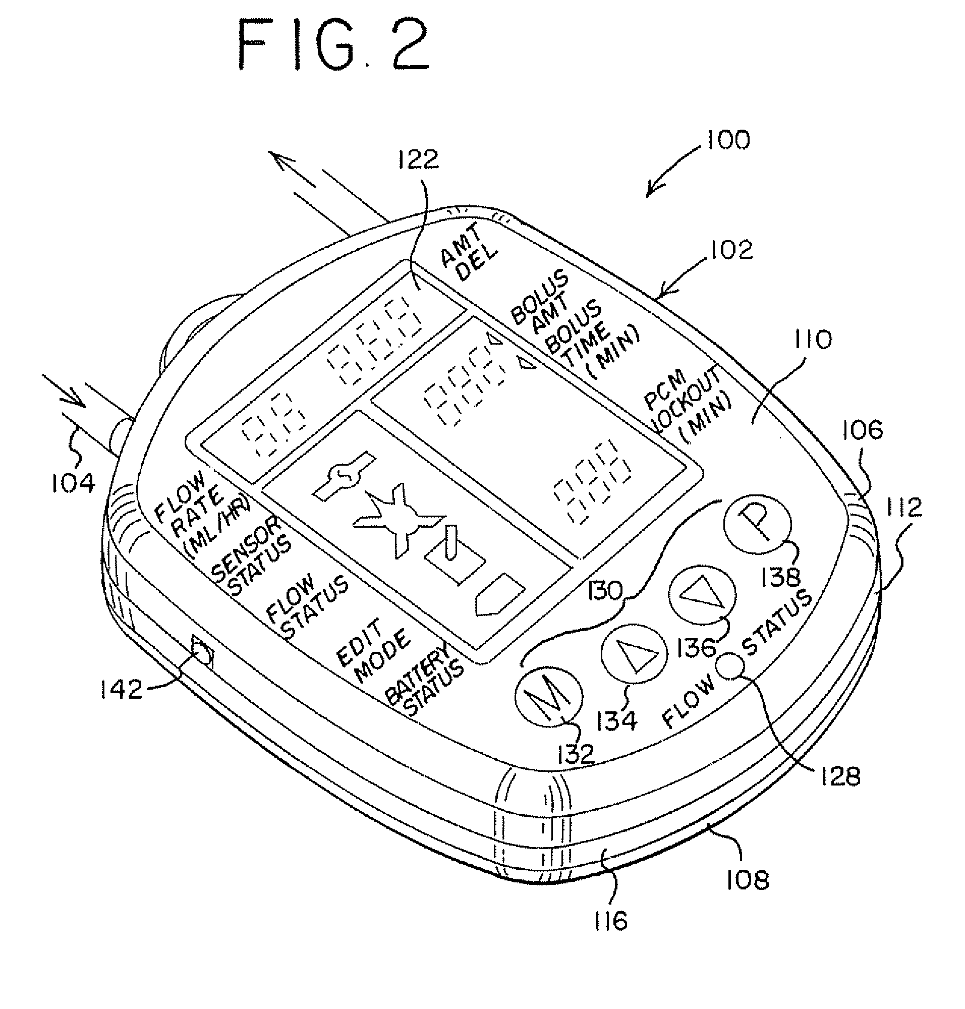 System and method for measuring liquid viscosity in a fluid delivery system