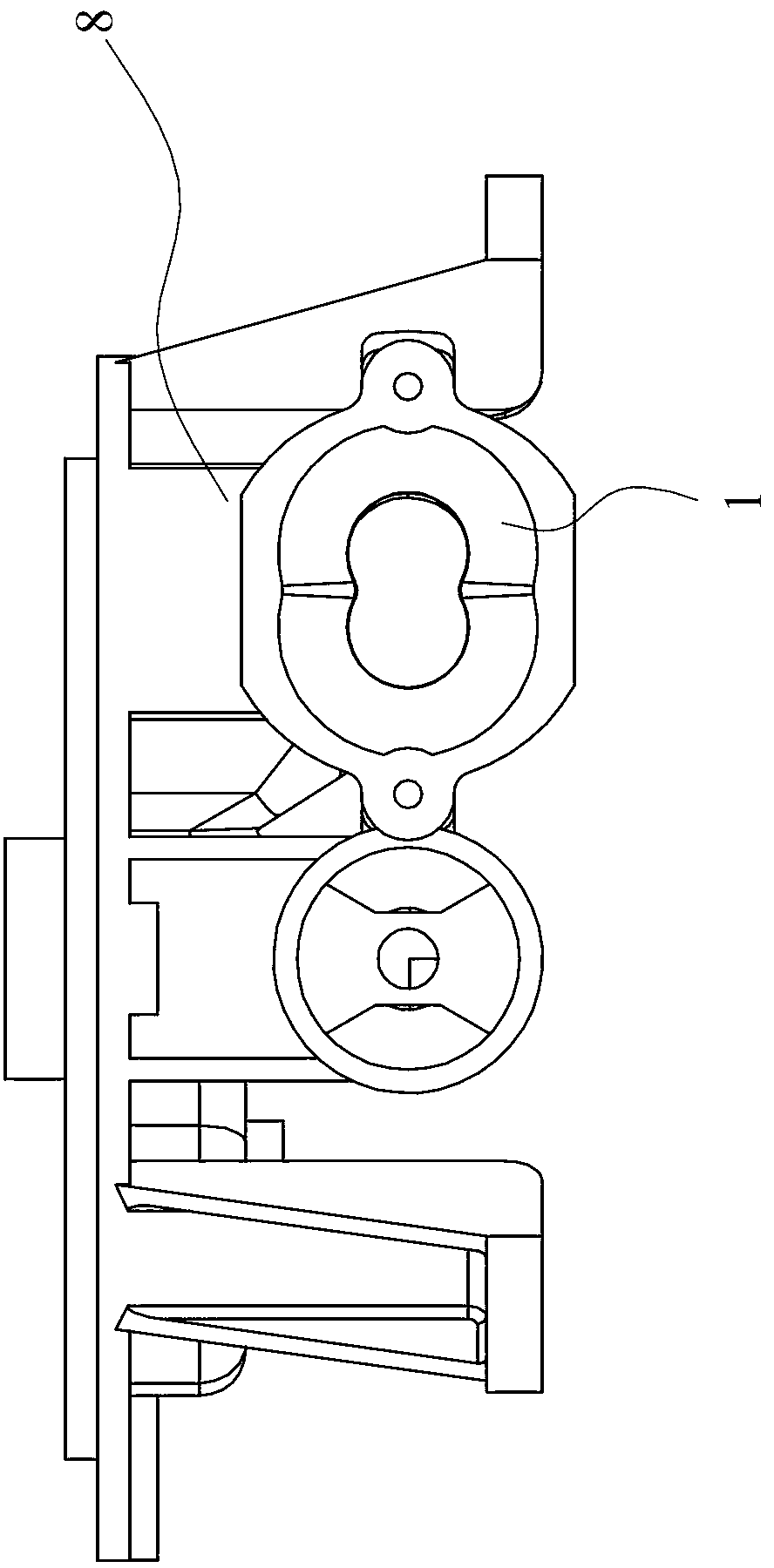 Ejecting pipe