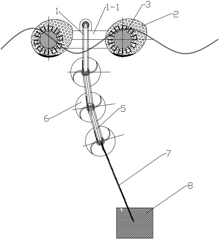 Wave preventing method and breakwater system using wave preventing method