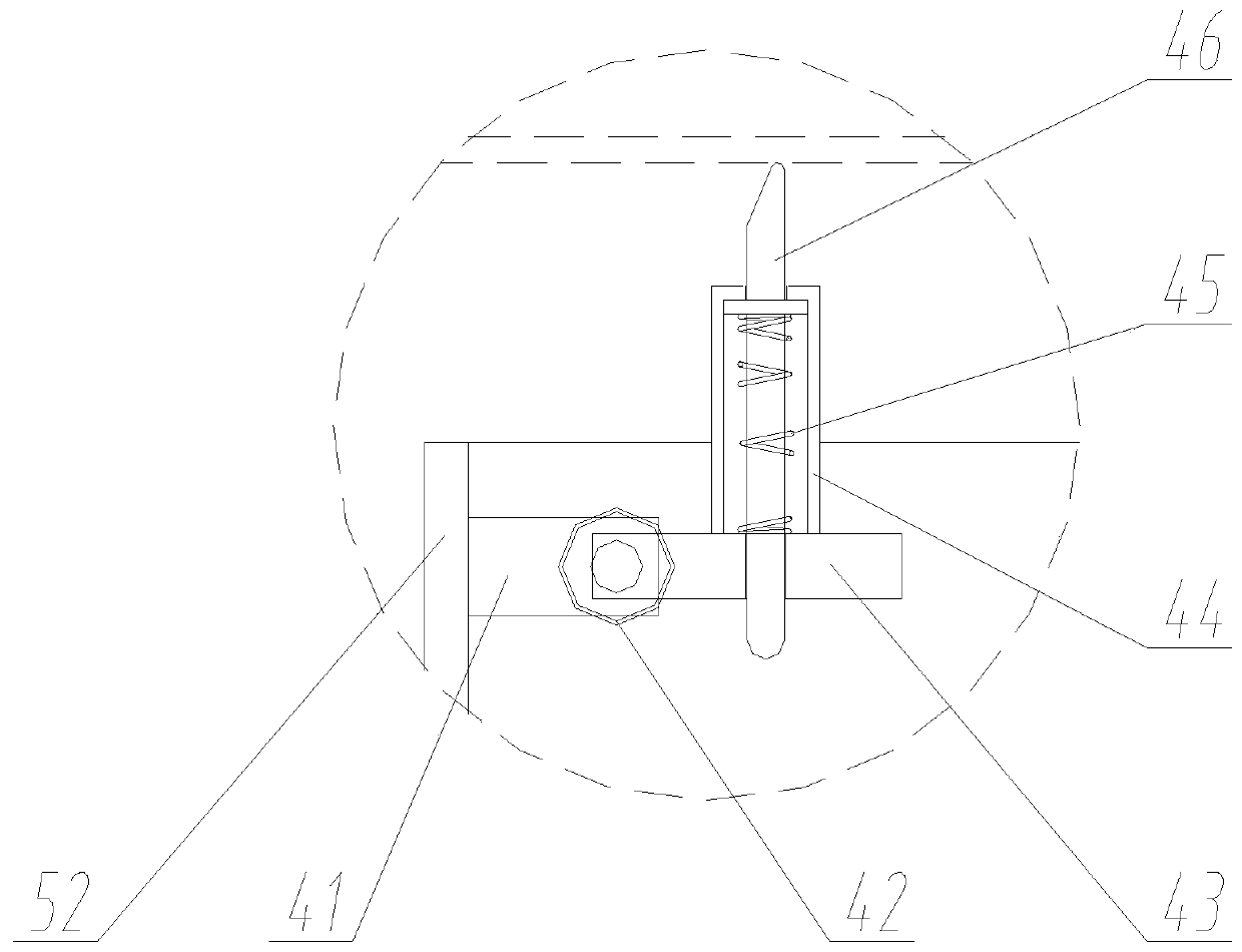 Iron powder impurity removal device