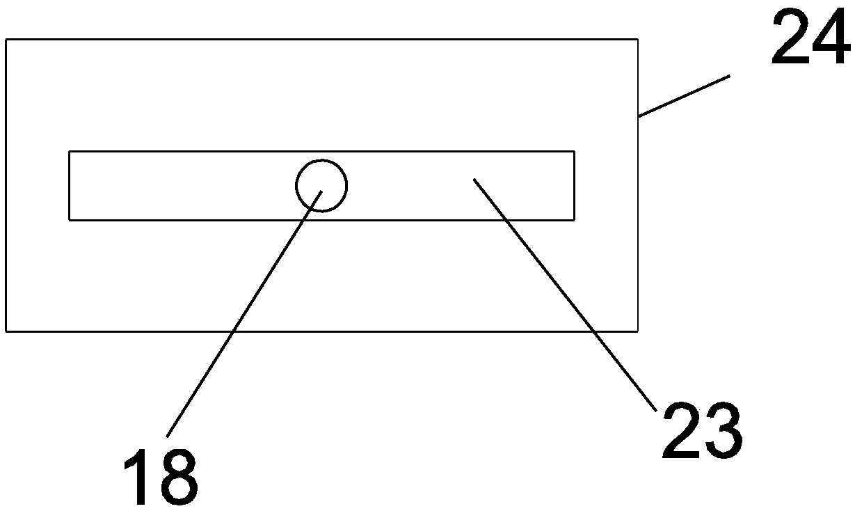 Duck feather cleaning device used for poultry processing