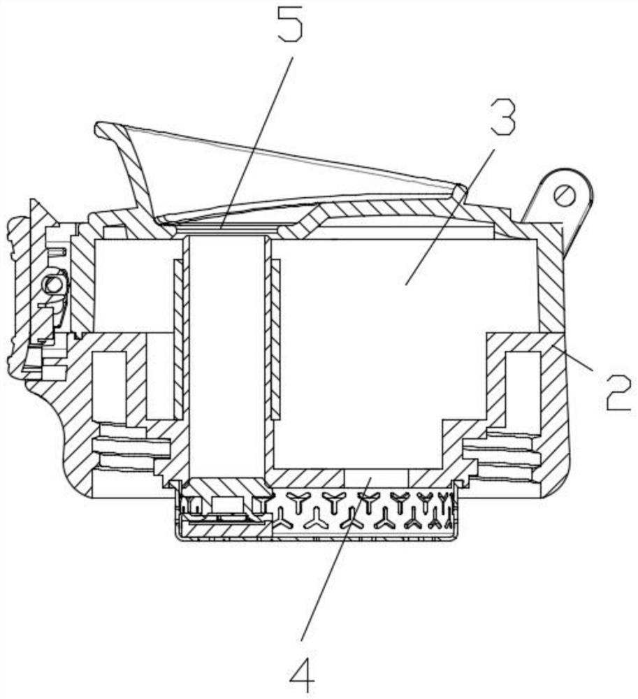 Cooling cup cover device for thermos cup and thermos cup