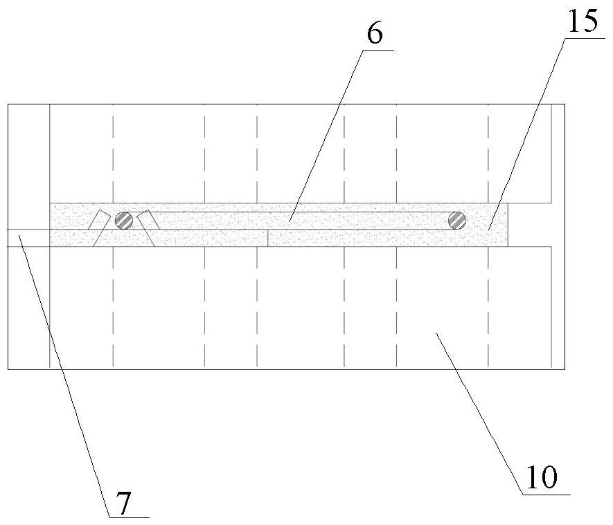 Earthenware brick external facade masonry curtain wall and construction method thereof