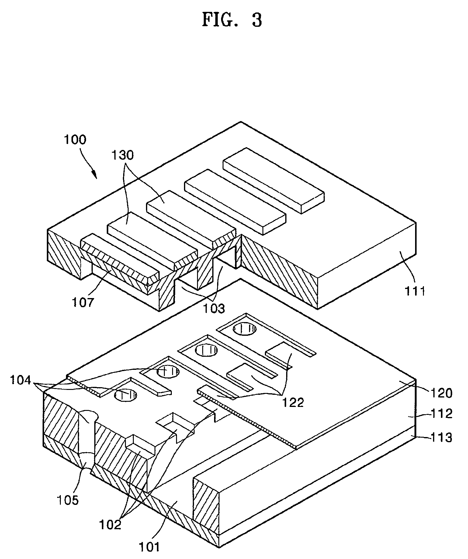 Piezoelectric inkjet printhead having a unidirectional shutter