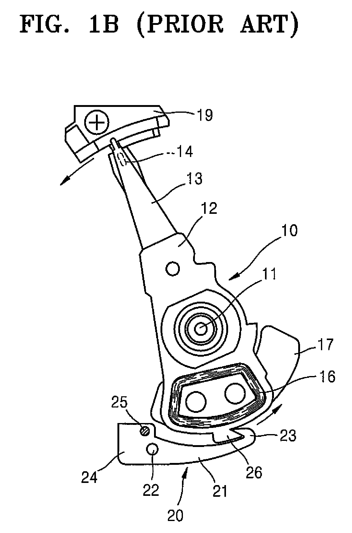 Actuator latch system of hard disk drive