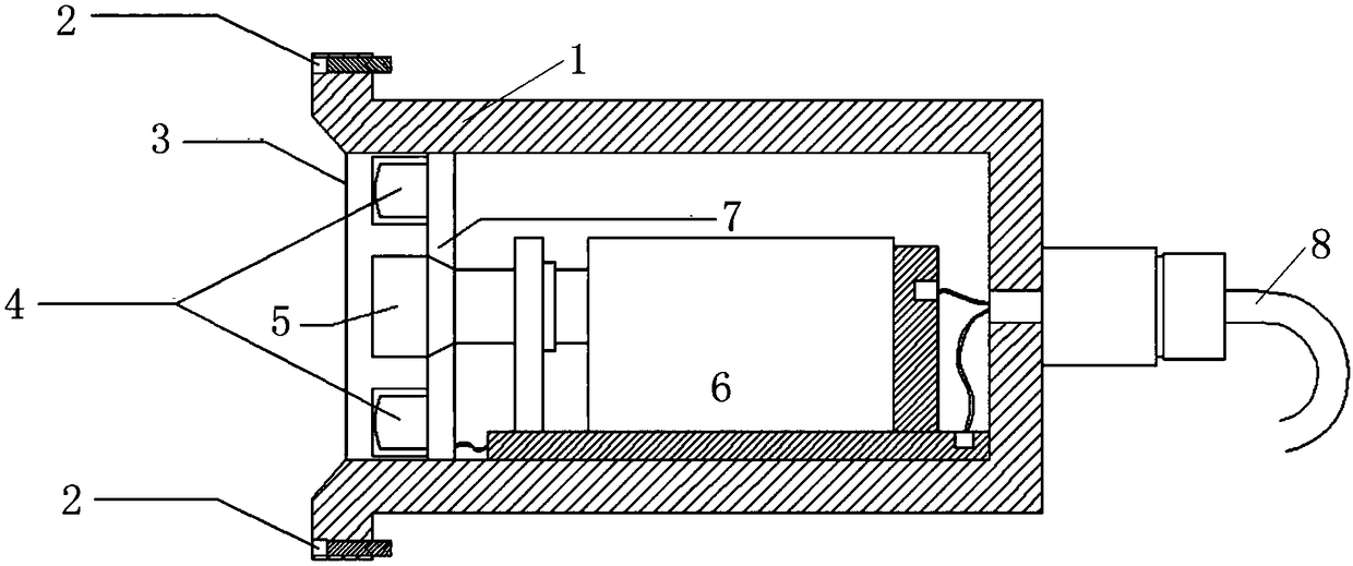 Underwater high-speed area-array camera