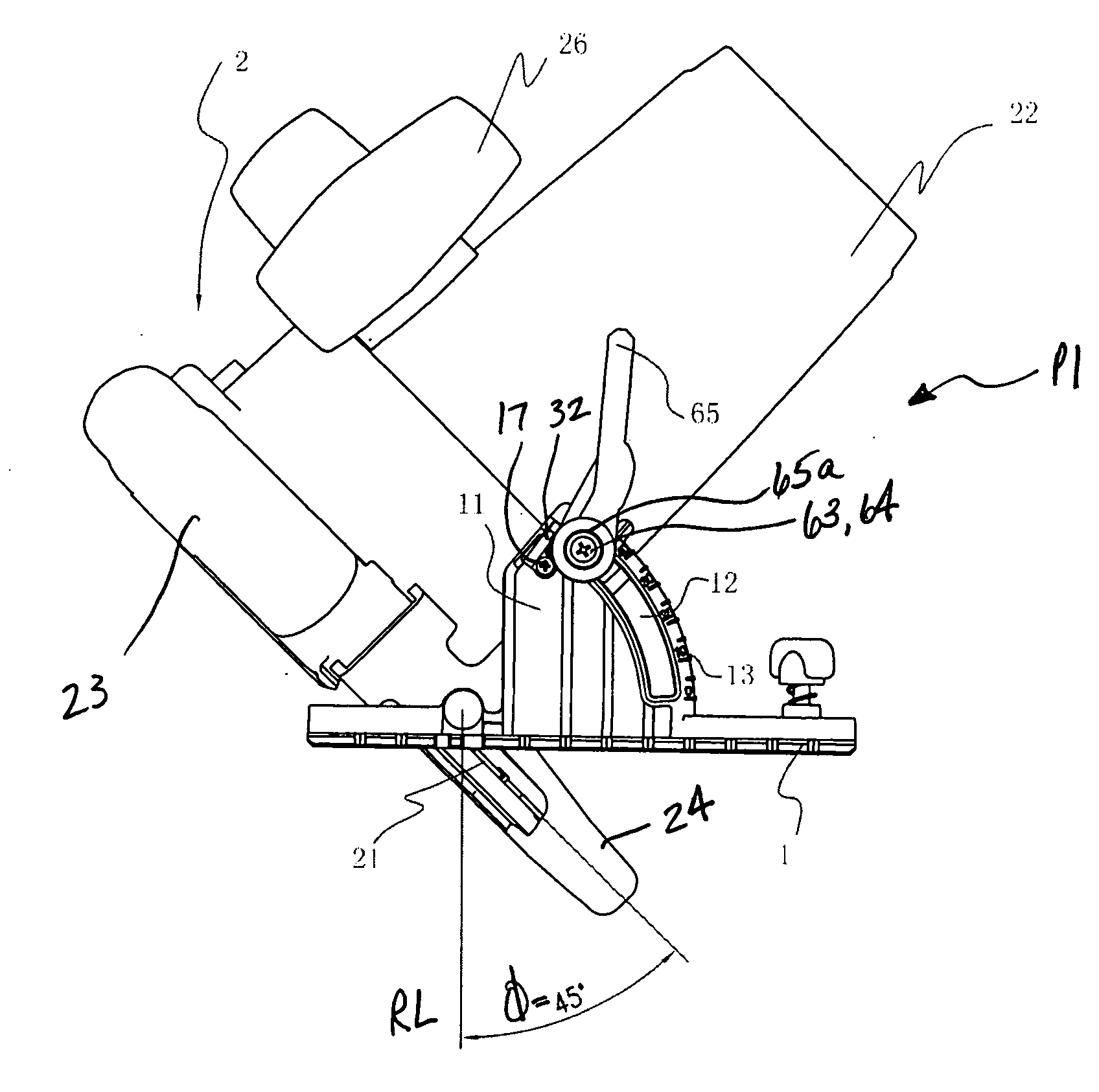 Hand-held circular saw