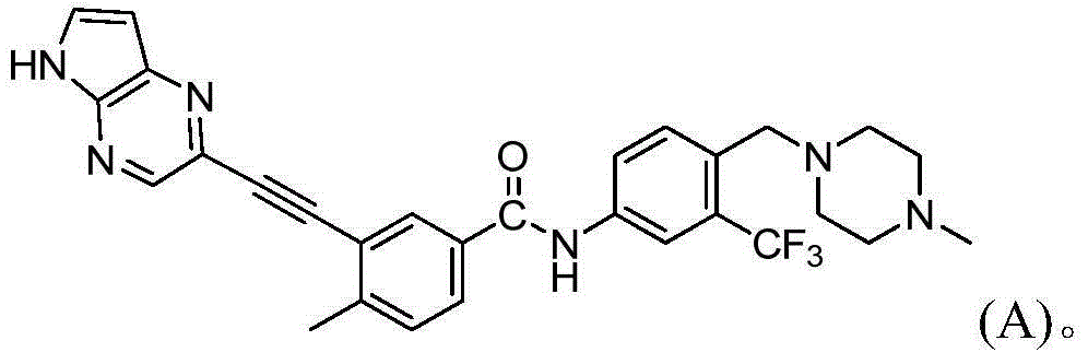 Hydrochloride of pyrrolo-pyrazine compound and application of hydrochloride